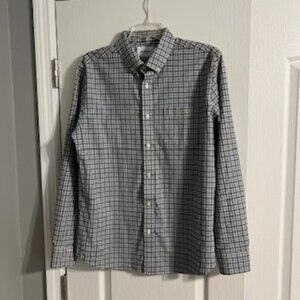 Goodfellow & Co Men's Long Sleeve Slim Fit Button Down Dress Shirt Plaid Medium
